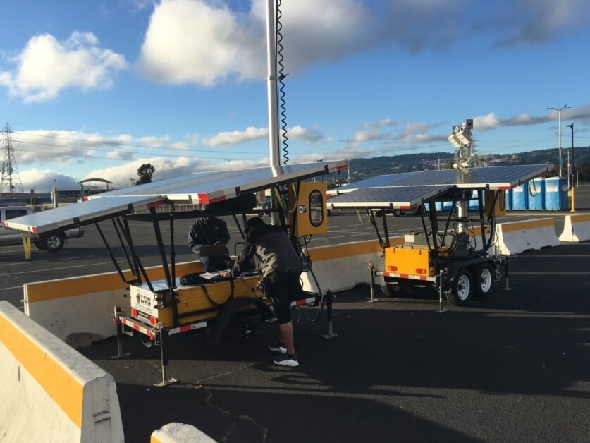 Solar Surveillance Trailer