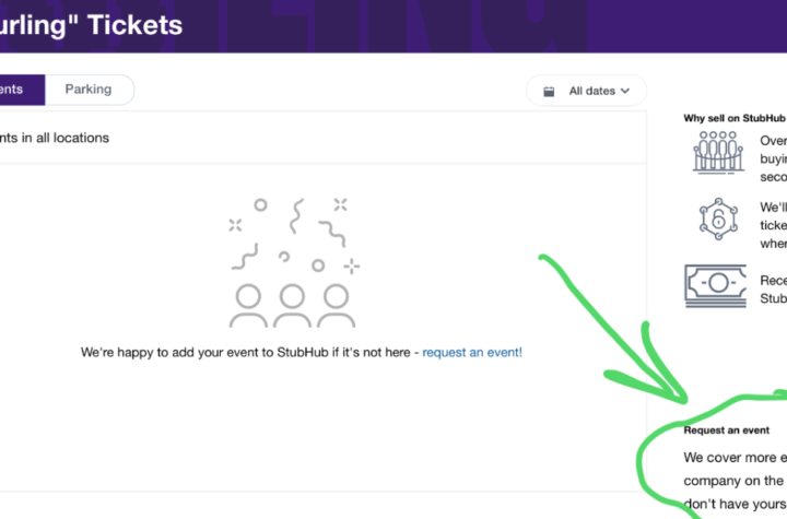 StubHub Tickets Not Showing Up