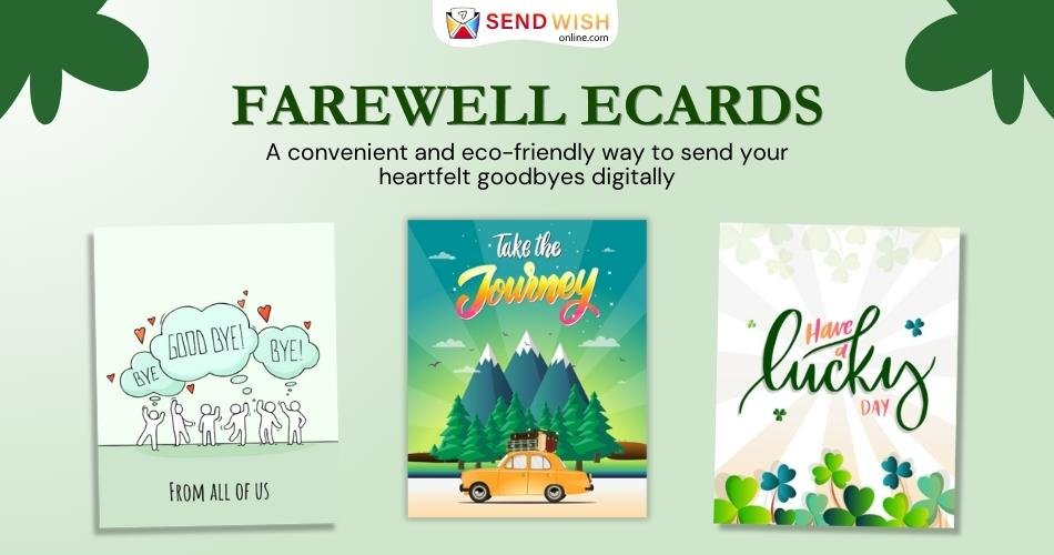 Online farewell card