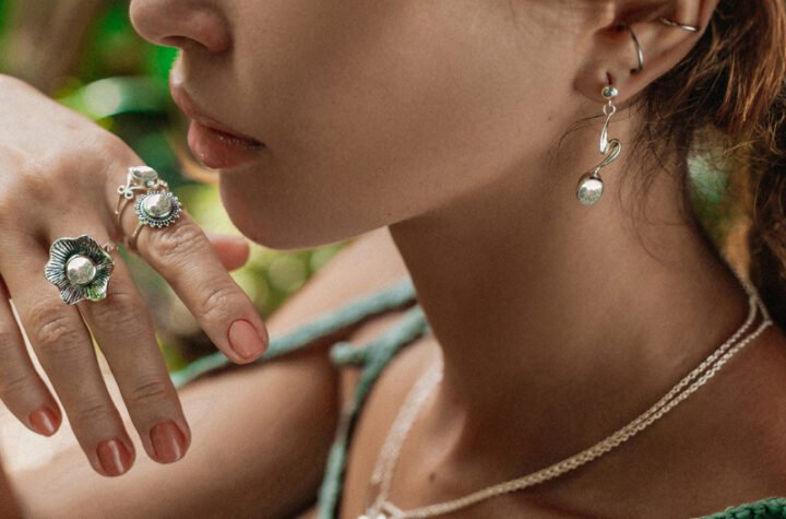 moss agate jewelry
