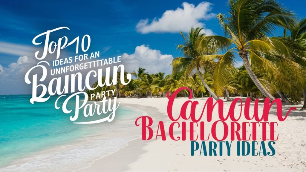 Top 10 Ideas for an Unforgettable Cancun Bachelorette Party