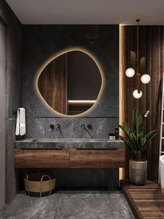 bathroom accent wall