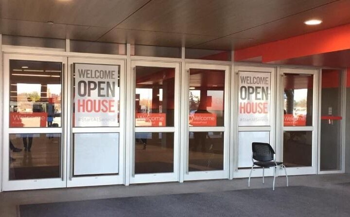 Commercial signs in Toronto