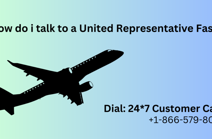 How can I talk to a United Representative Fast? 1-866-579-8033