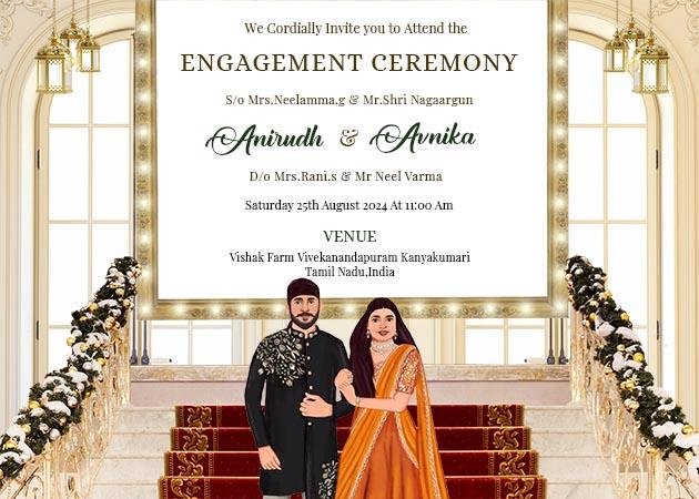 Engagement Invitation Template