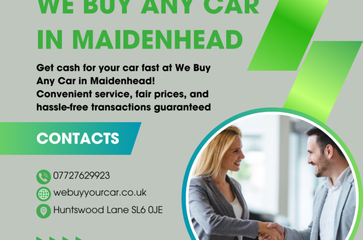 We Buy Any Car in Maidenhead