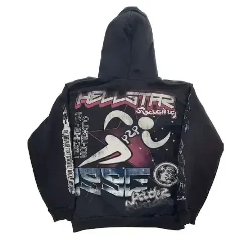 Hellstar hoodie stands out as a symbol of rebellious spirit